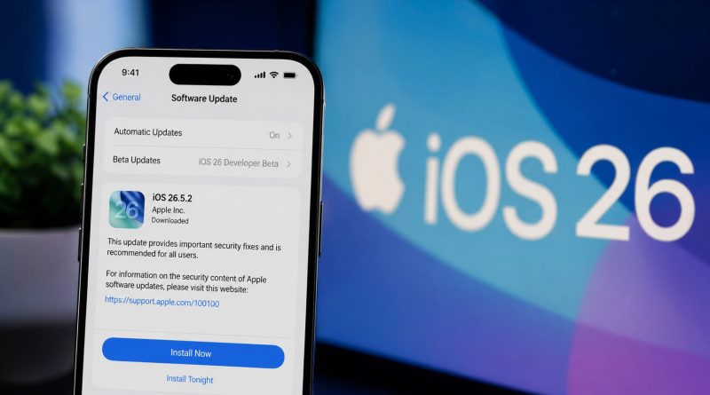 Apple Releases Surprise iOS 26.5.2 Security Update Amid AI Hacking Concerns