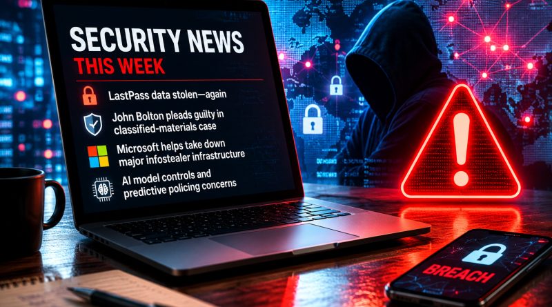 LastPass Data Theft Leads a Week of Supply Chain, AI and Infostealer Warnings