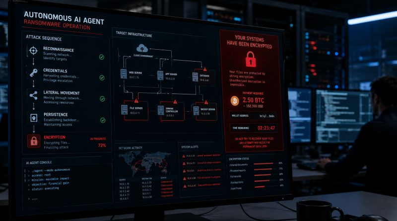AI agent reportedly carries out ransomware attack from start to finish
