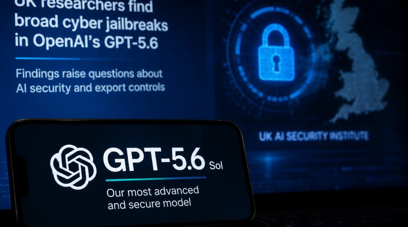 UK Researchers Found Broad Cybersecurity Jailbreaks in OpenAI’s GPT-5.6 UK Researchers Found Broad Cybersecurity Jailbreaks in OpenAI’s GPT-5.6